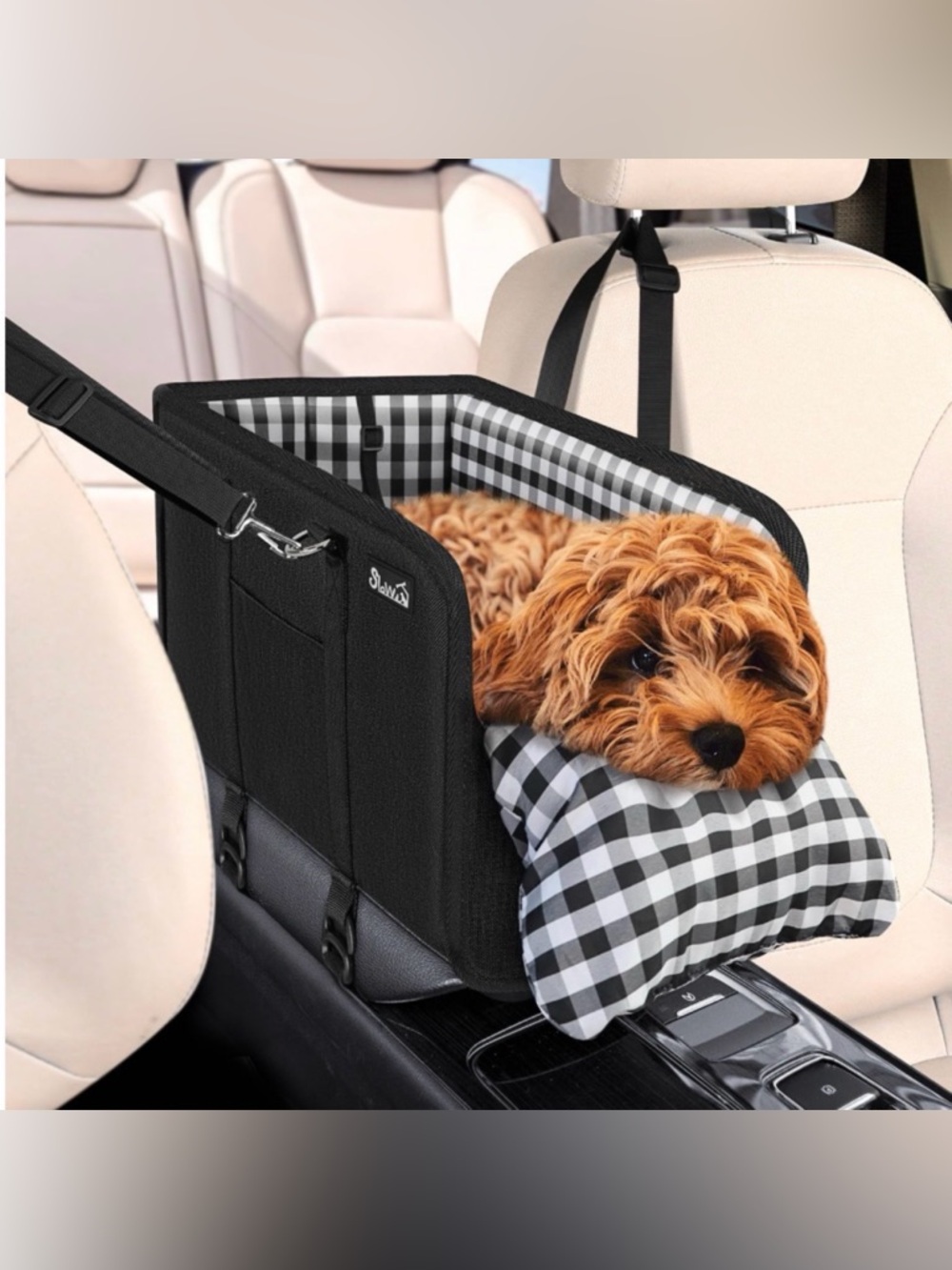 SlowTon Console Dog Car Seat